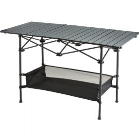 120 X70 X55CM Portable Outdoor Folding Picnic Table With Portable Bag, Not Shipped On Weekends (Color: Black)